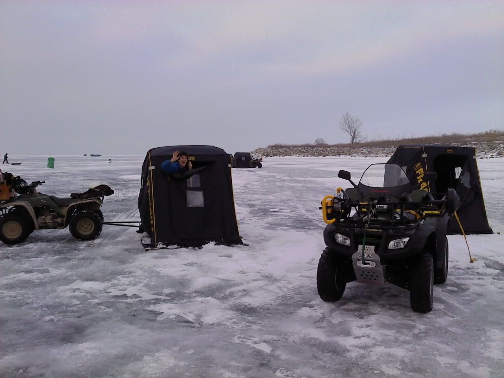 Ice FishingMichigan Honda Foreman Forums